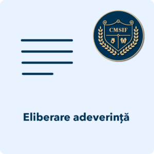Eliberare adeverință